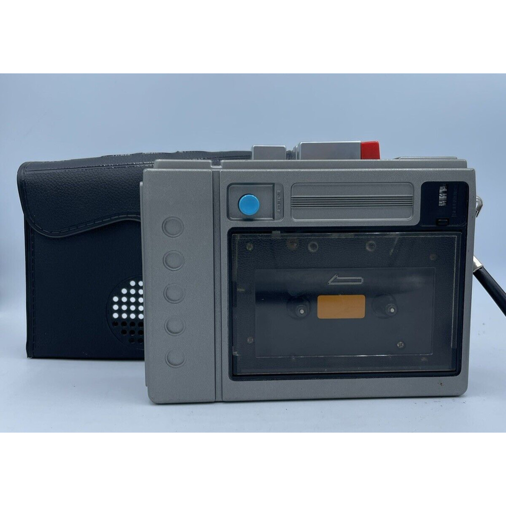 Vtg AI-Rhapsody Cassette Tape Recorder RY-47 With Case Tested READ